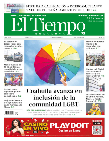 Edición impresa, hoja 1