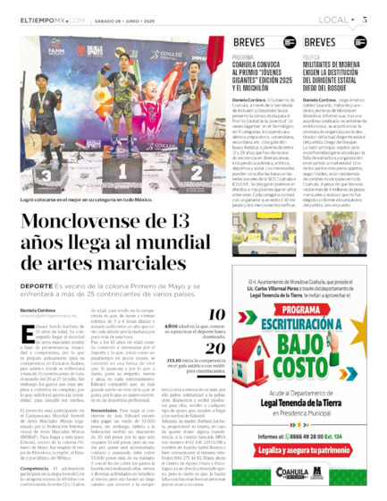 Edición impresa, hoja 5