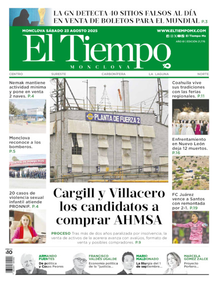 Edición impresa, hoja 1