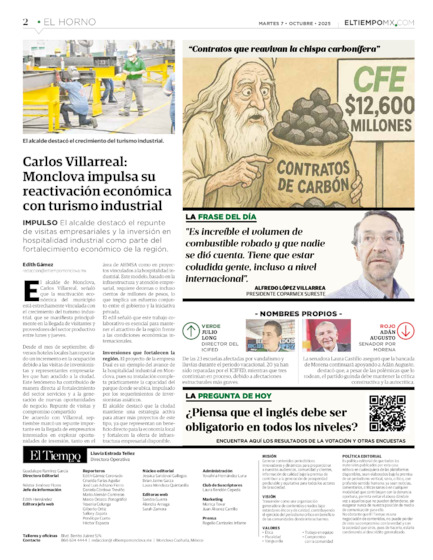 Edición impresa, hoja 2