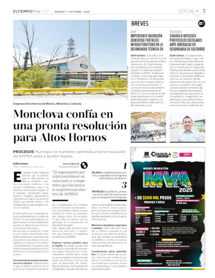 Edición impresa, hoja 5