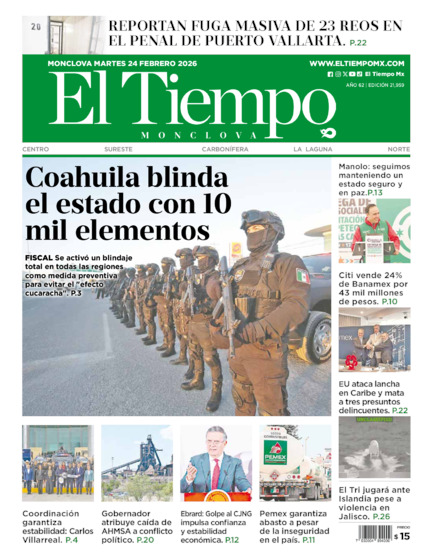 Edición impresa, hoja 1