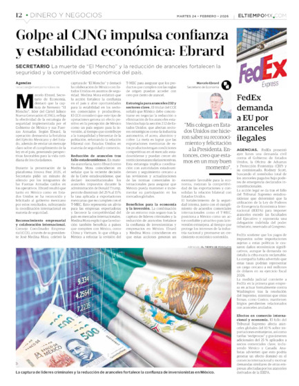 Edición impresa, hoja 12