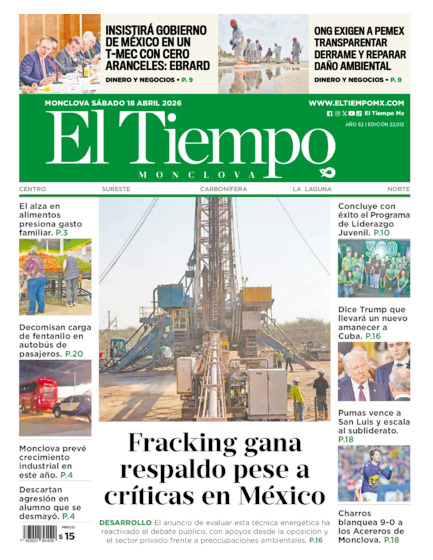 Edición impresa, hoja 1