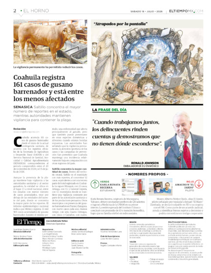 Edición impresa, hoja 2
