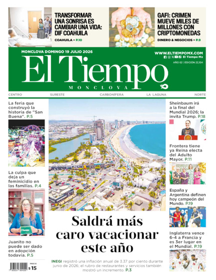 Edición impresa, hoja 1