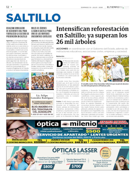 Edición impresa, hoja 12