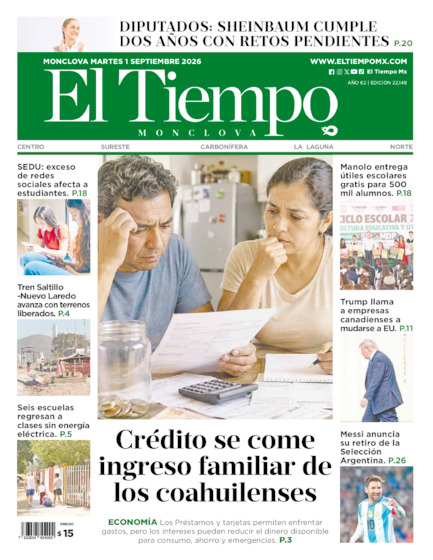 Edición impresa, hoja 1