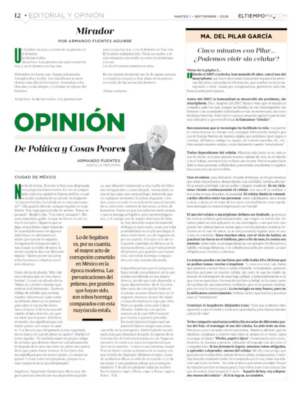 Edición impresa, hoja 12