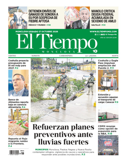 Edición impresa, hoja 1