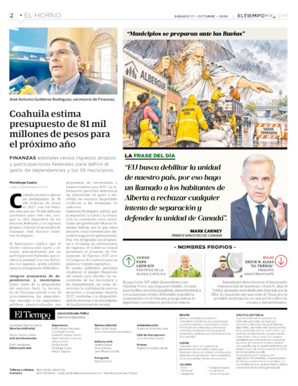 Edición impresa, hoja 2