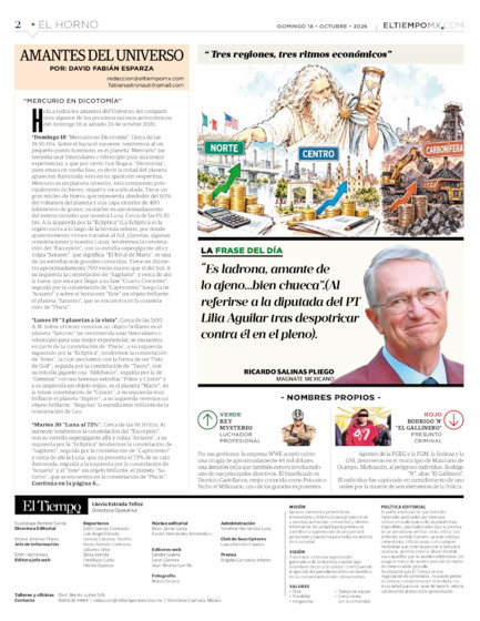 Edición impresa, hoja 2